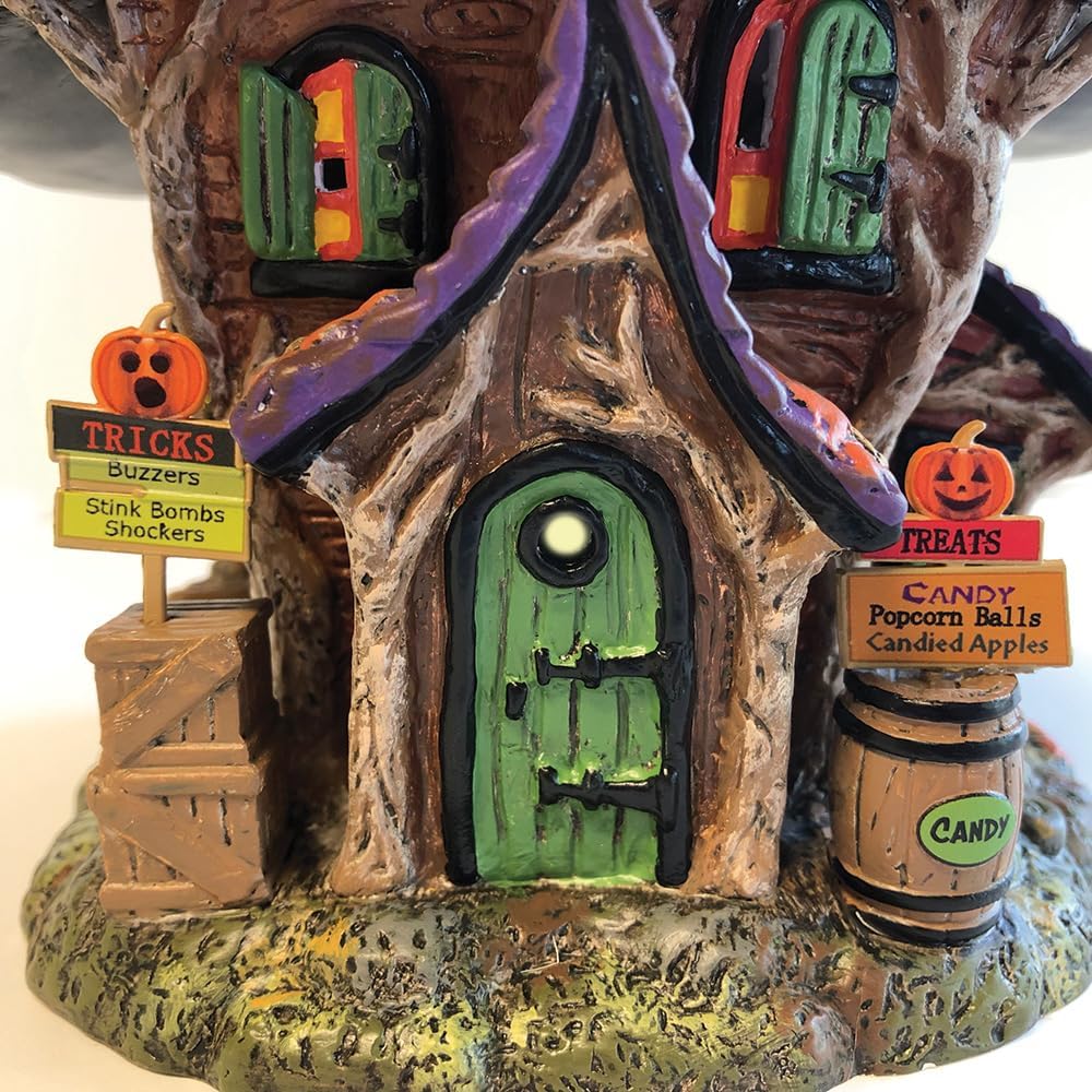 Department 56 Halloween Lit Building 795 Inch Multicolor