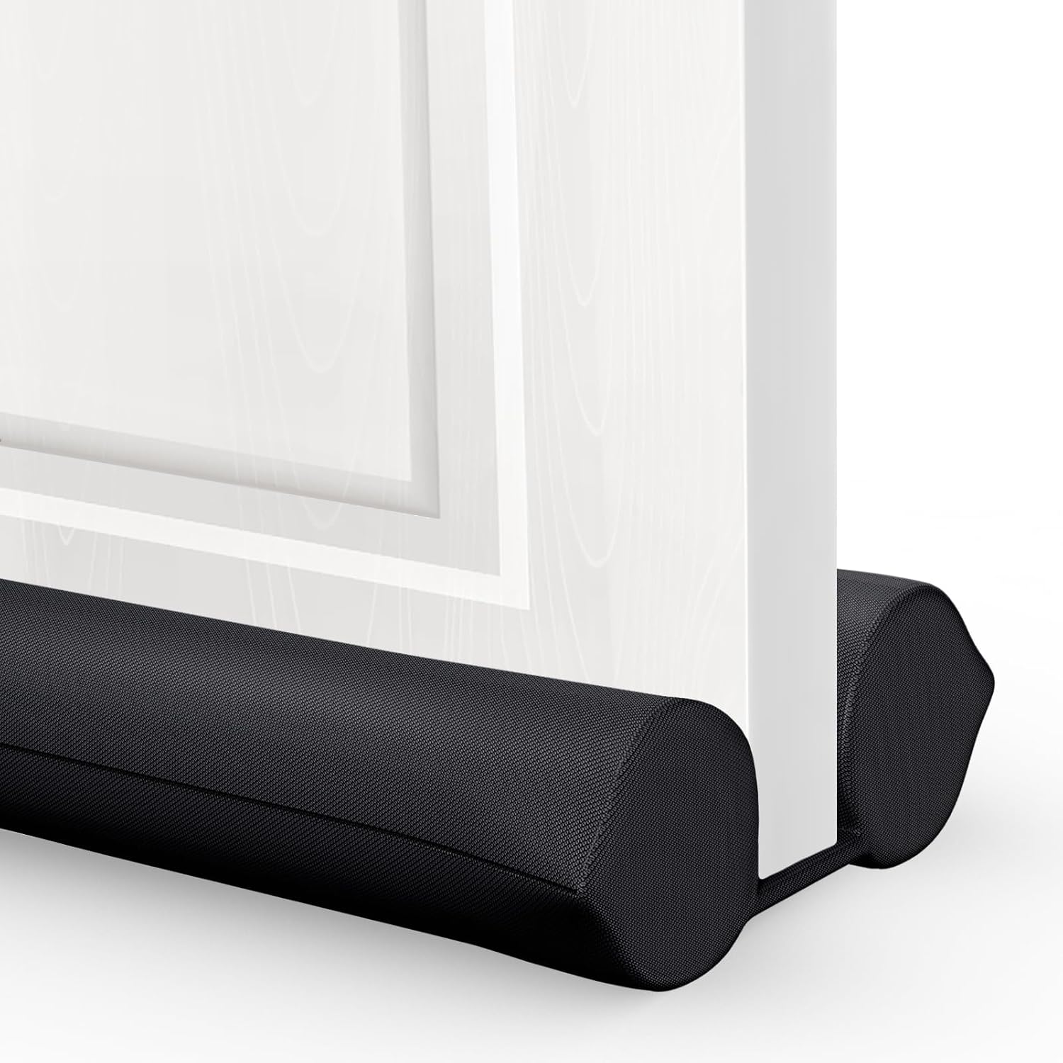 Comfyanno Under Door Draft Stopper Black 30-36 Inch