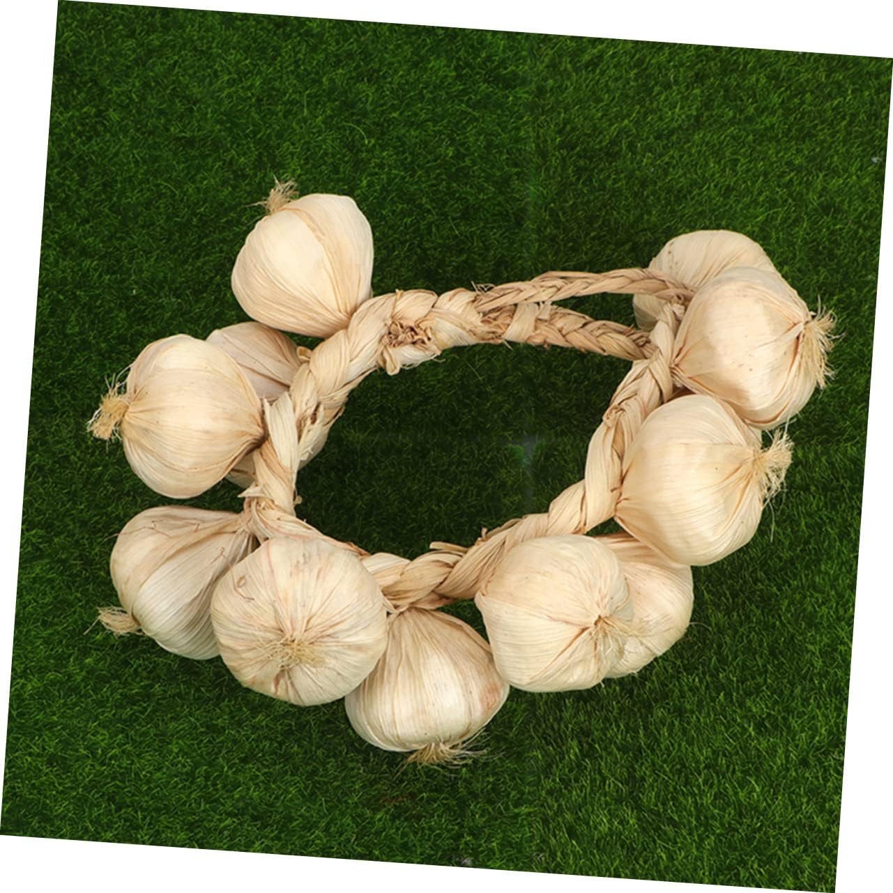 Cabilock 2Pcs Lifelike Garlic Wall Decor