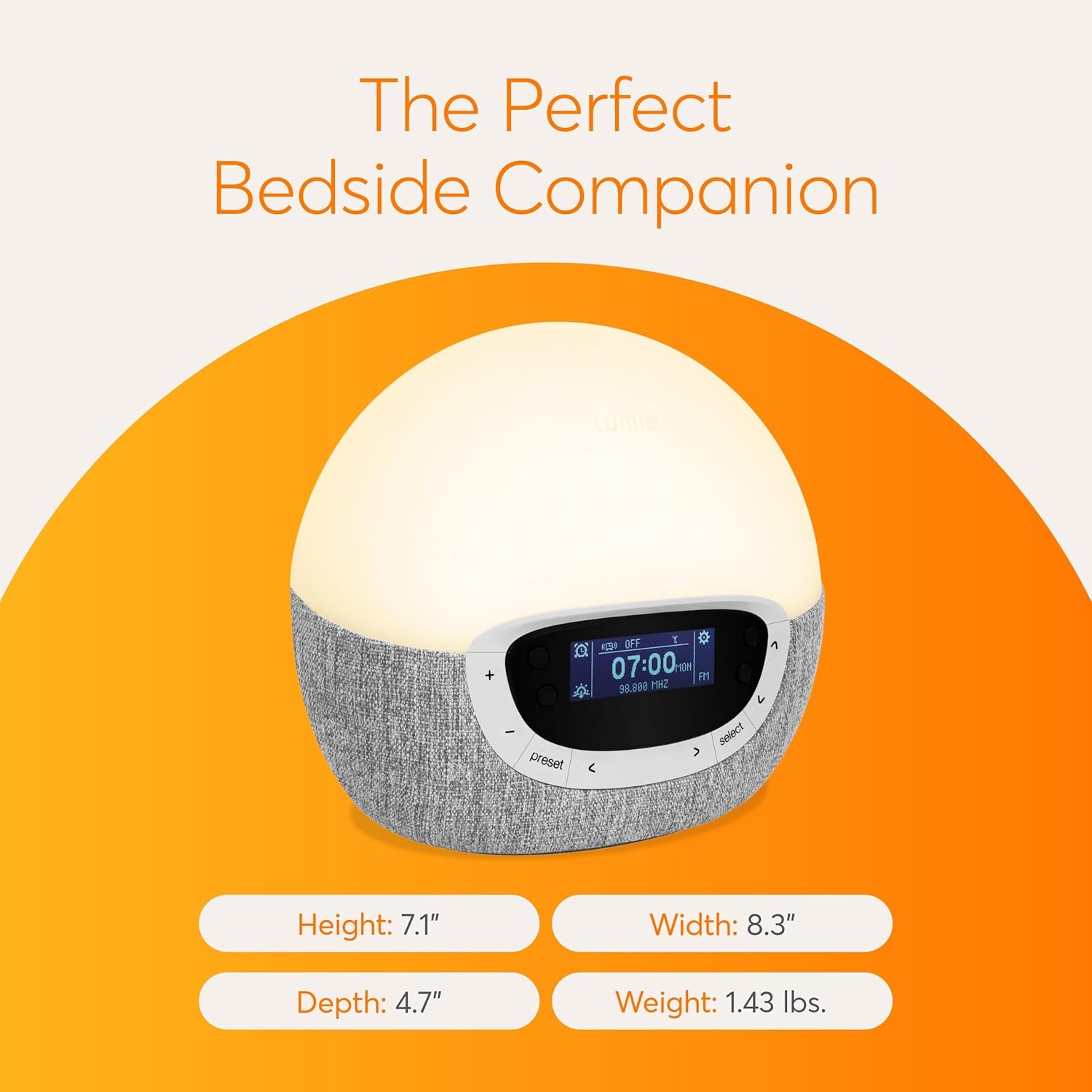 Lumie Bodyclock Shine 300 Sunrise Sunset Alarm Clock