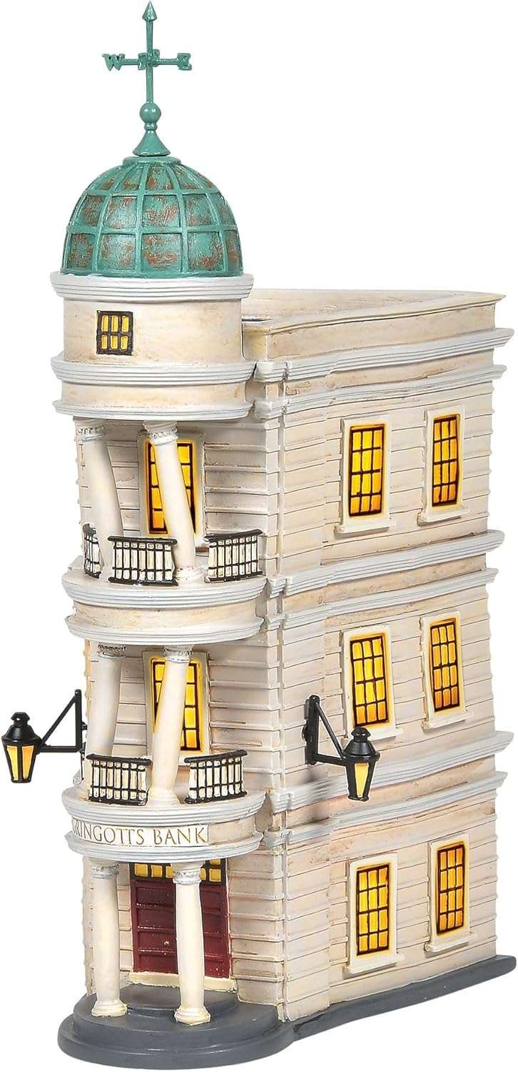 Department 56 Harry Potter Gringotts Bank Lit Building 1016 Inch