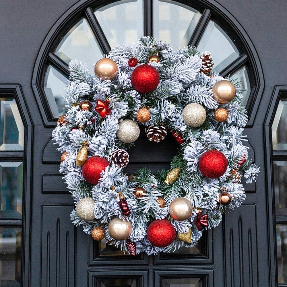 Magnetic Wreath Hanger with 6lbs Holding Capacity for Metal Doors