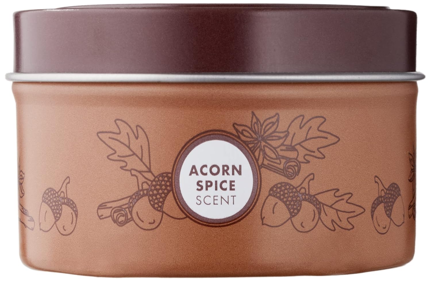 Mrs Meyers Acorn Spice Candle Travel Tin