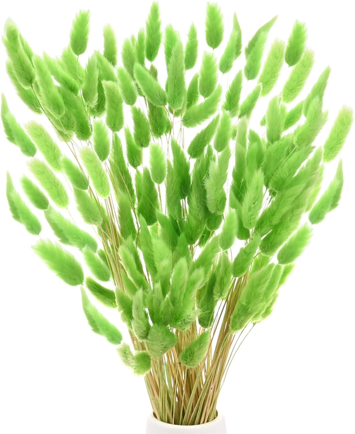 180-Pack Artificial Bunny Tail Grass Dried Flowers