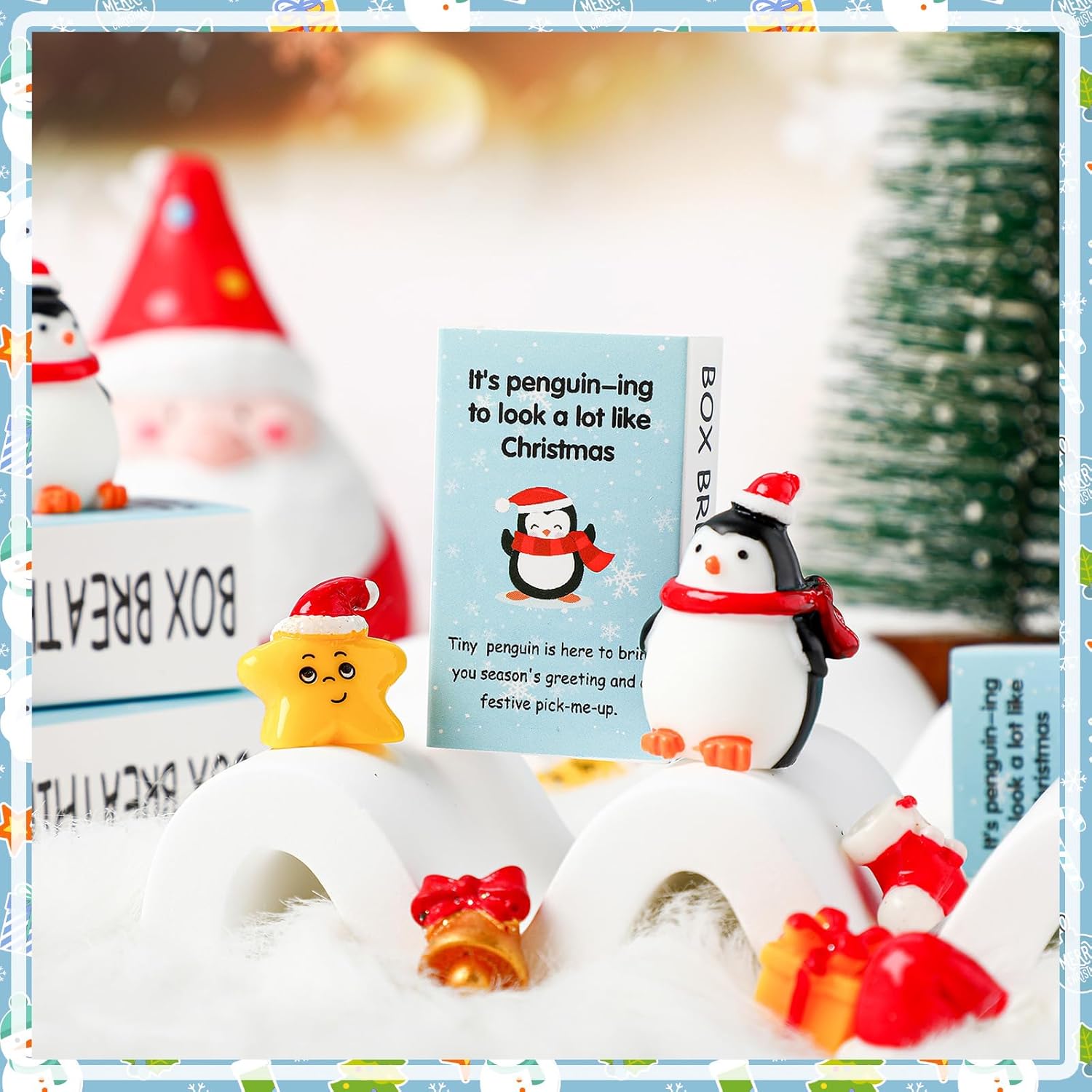 50 Piece Christmas Penguin Mini Gift Set Inspirational