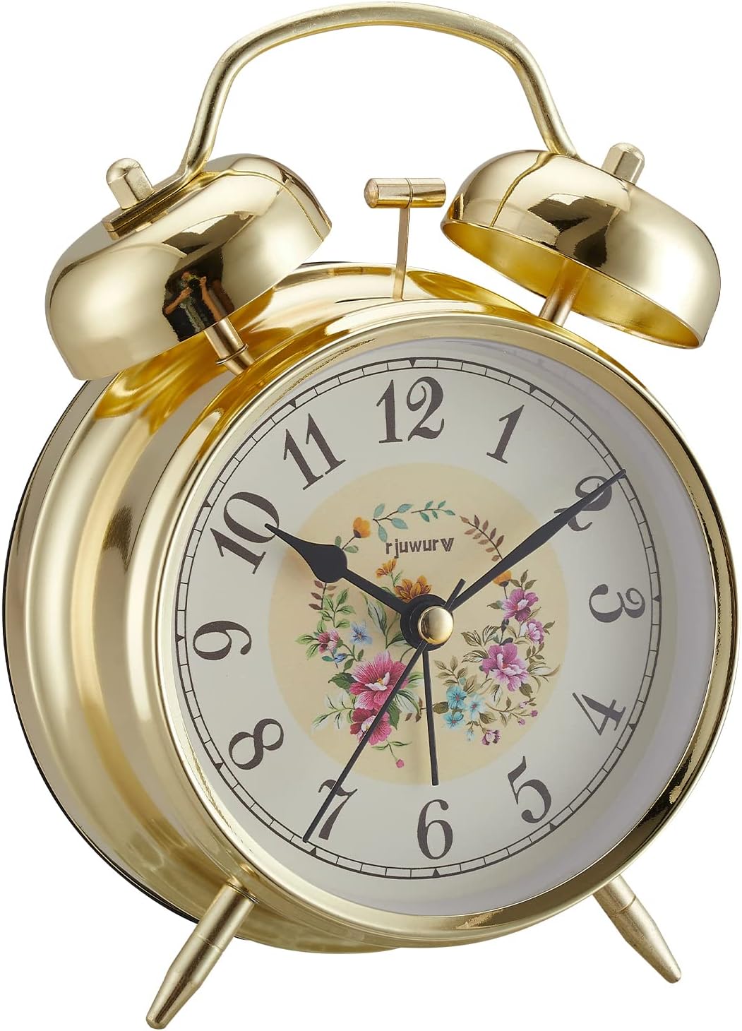 4 Inch Loud Alarm Twin Bell Clock with Night Light