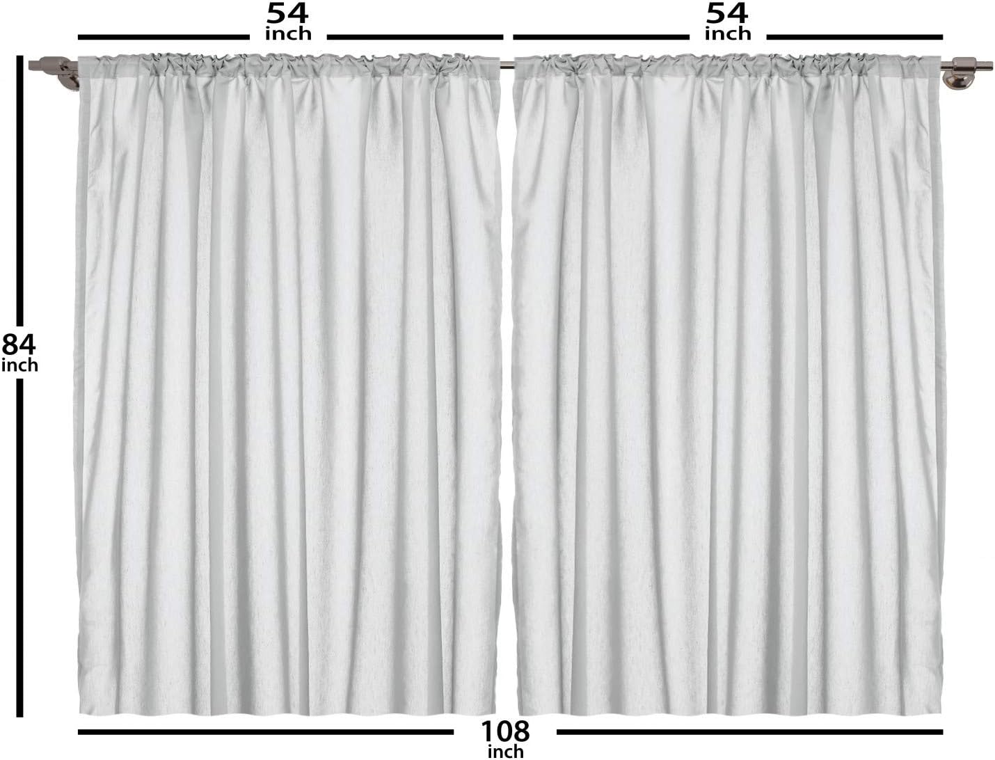 Lunarable Colorful Curtains Happy Birthday Themed Panels