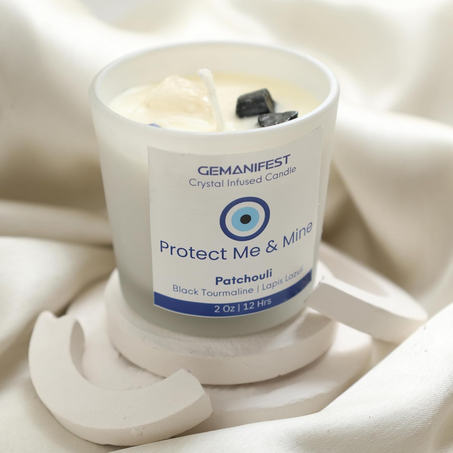 Protection Candle for Manifestation and Healing