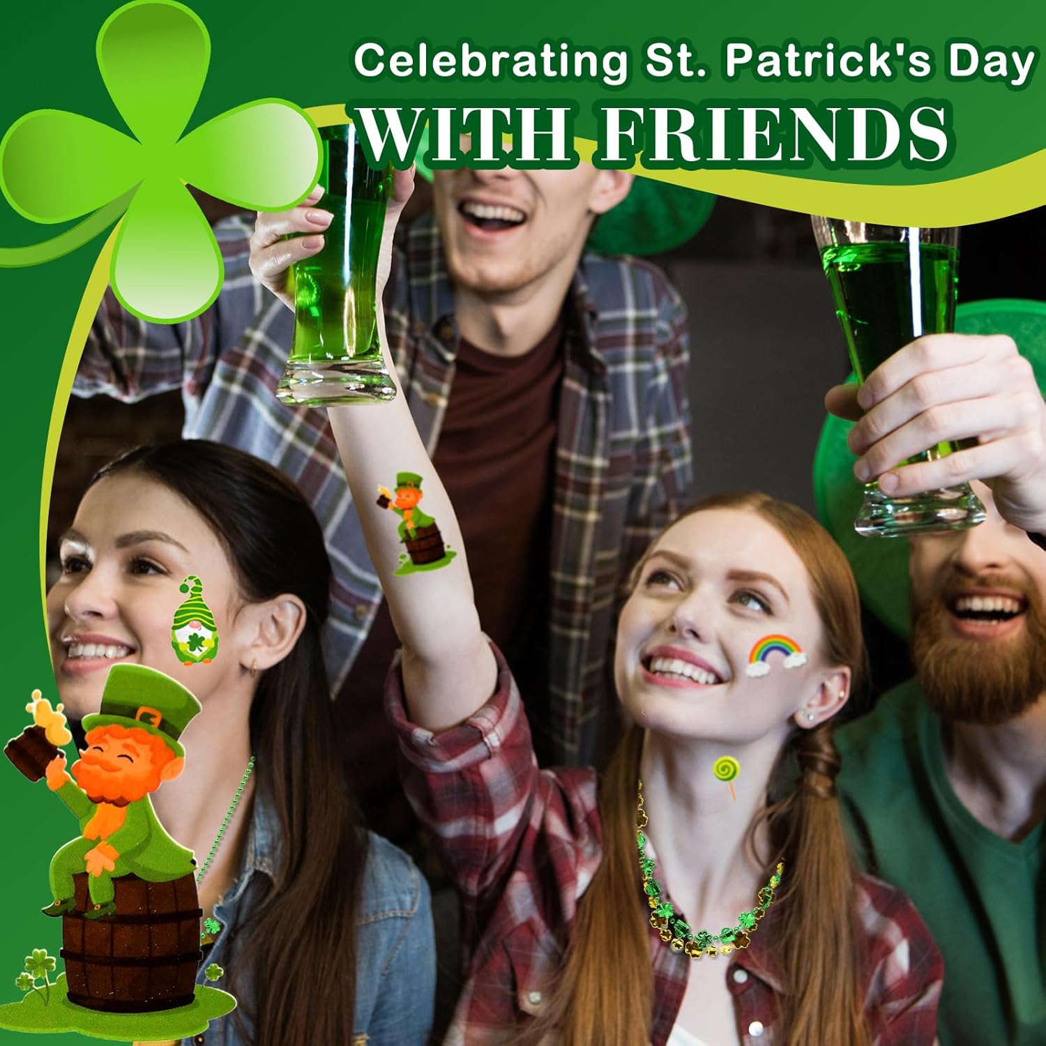 St Patricks Day Party Favors Set 12 Pcs