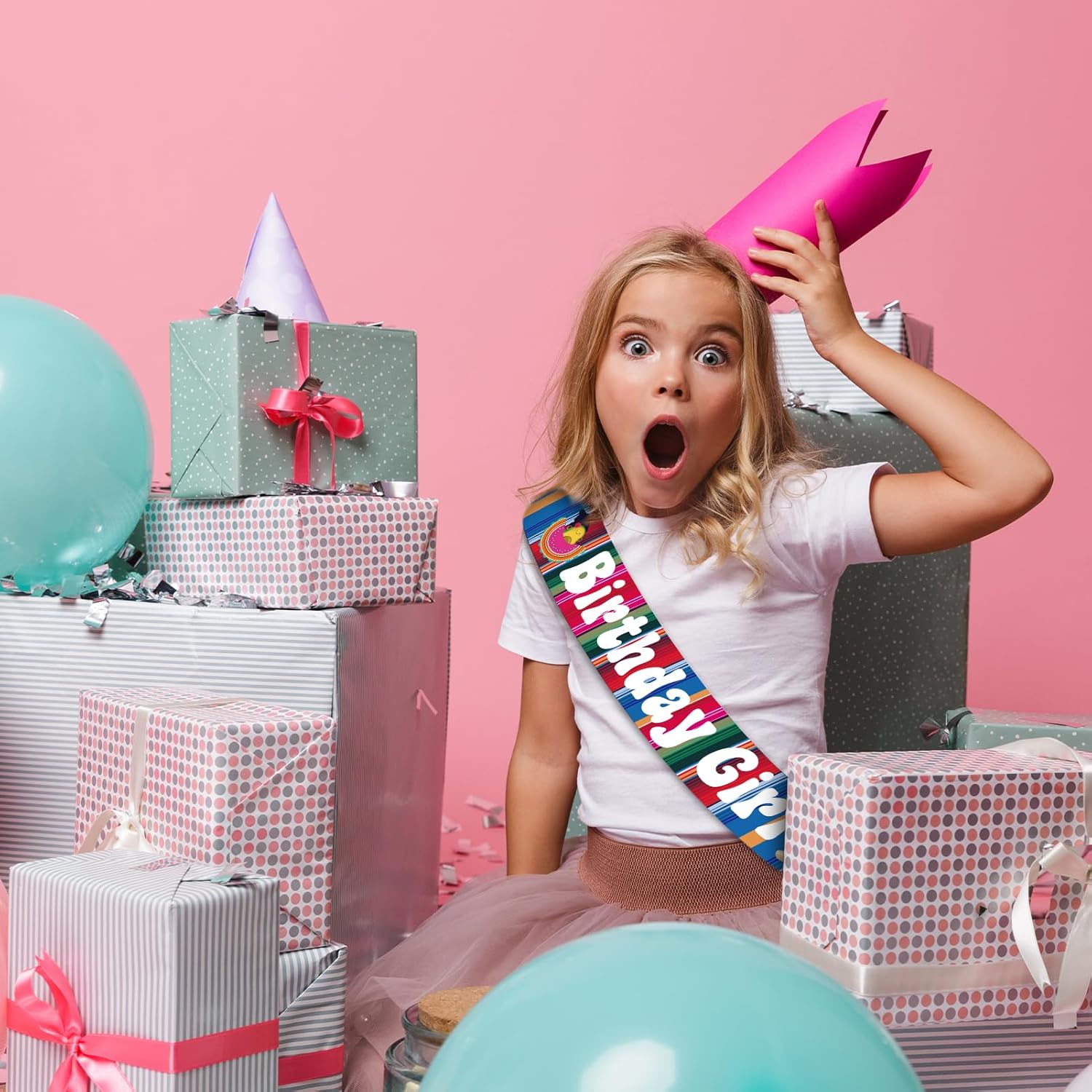 Mexican Birthday Girl Sash for Women - Fiesta Decor