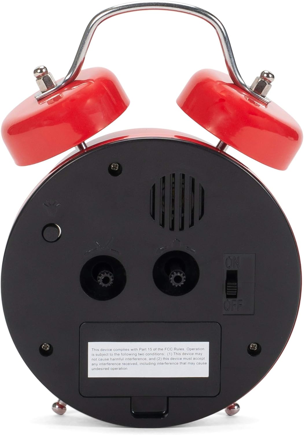 Wacky Wakers Red Rooster Alarm Clock with Rooster Sound