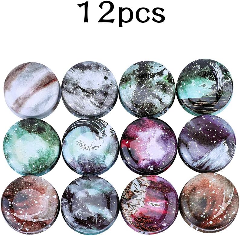 Rolin Roly 12Pcs Mini Travel Cans for Candles and Gifts