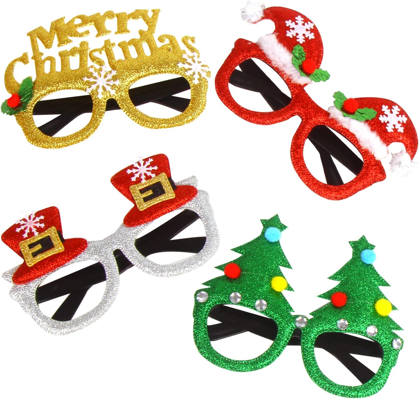 CCINEE Christmas Party Glasses Frames