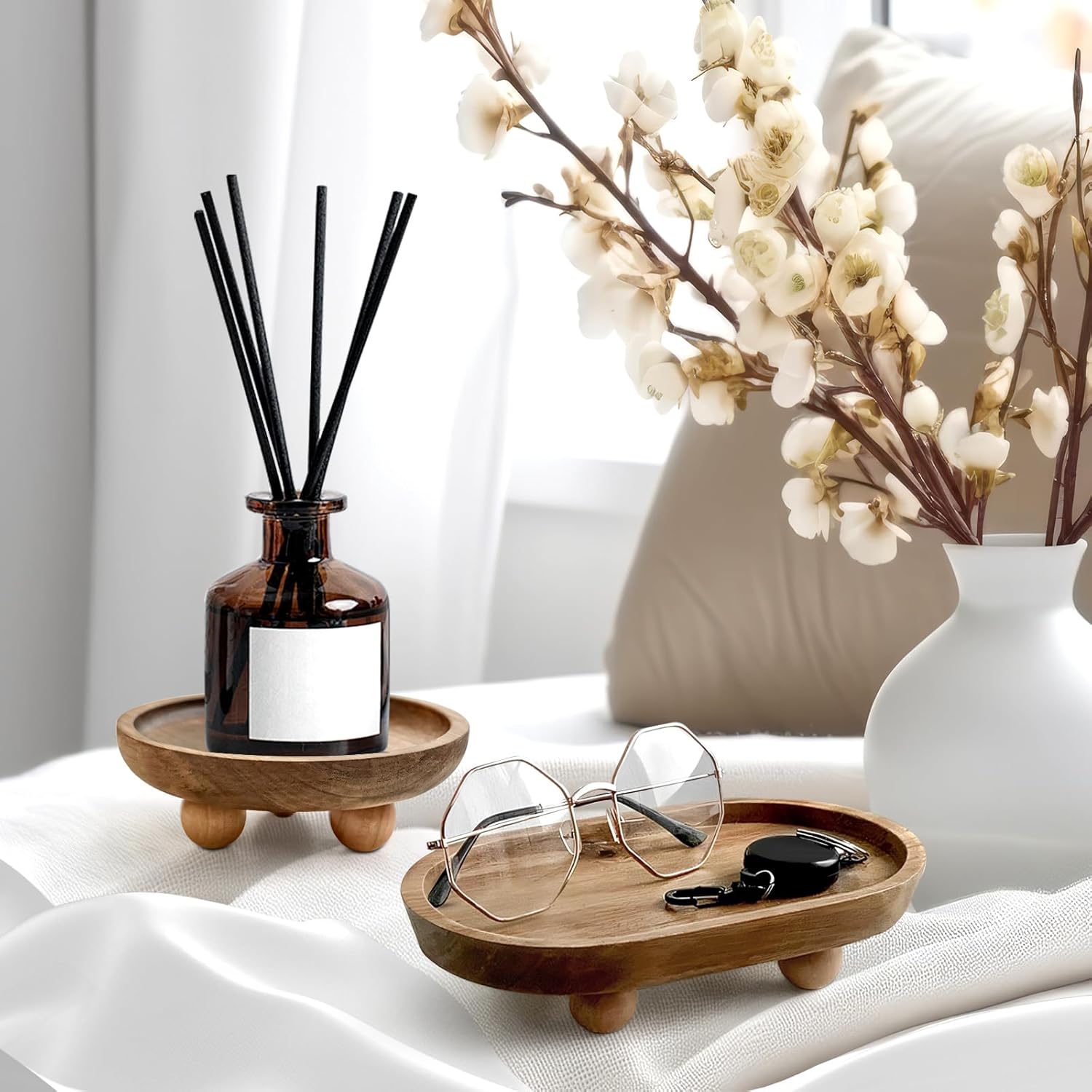 Small Wooden Riser for Display and Decor