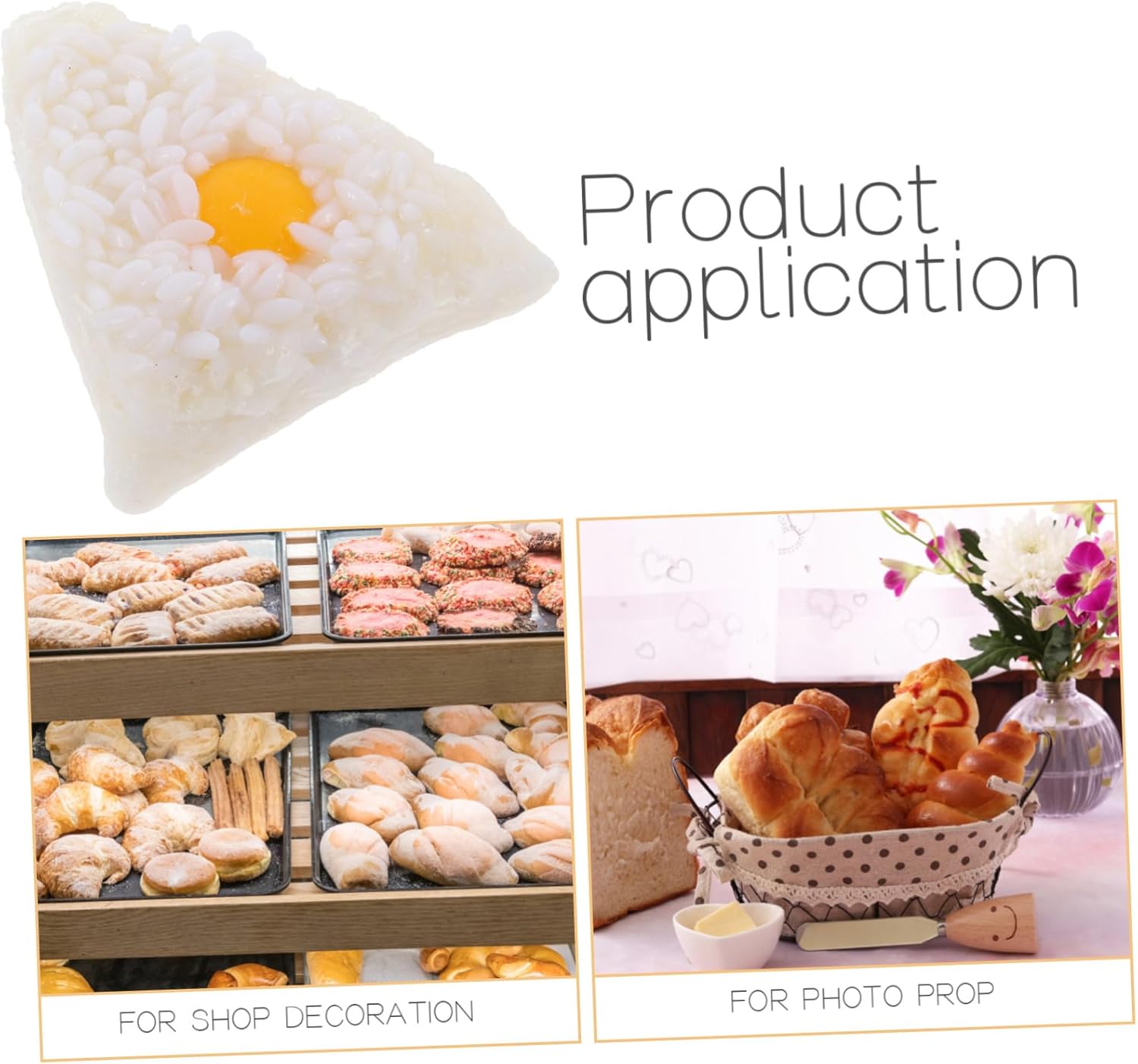 BESPORTBLE Realistic Fake Yolk for Kitchen Display and Photography Props