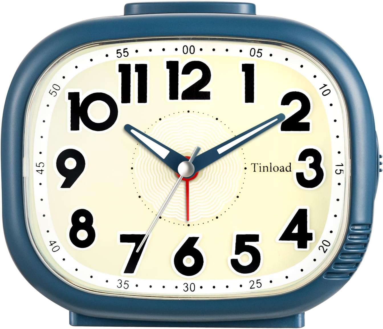 Loud Alarm Clock for Heavy Sleepers with Glow Dial and Snooze Feature