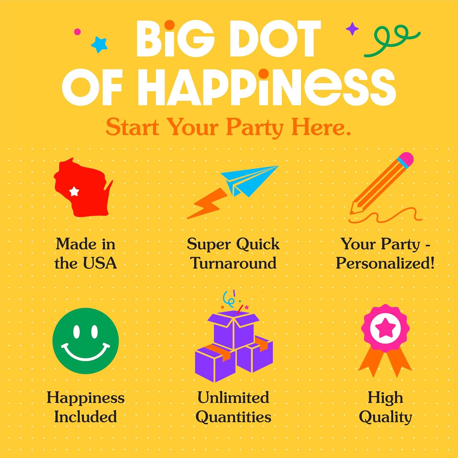 Big Dot of Happiness Spa Day Bow Box Set of 12