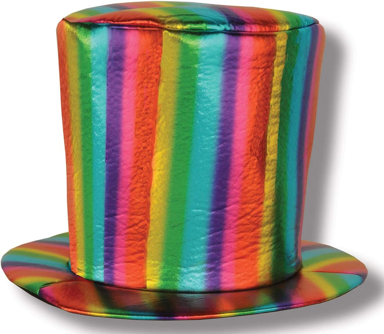 Beistle Fabric Rainbow Hat for Parties