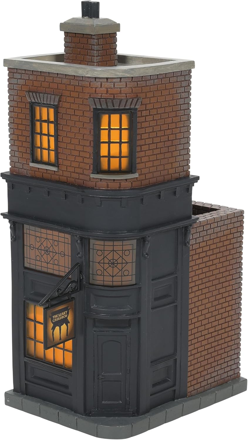 Department 56 Harry Potter Leaky Cauldron Lit Building