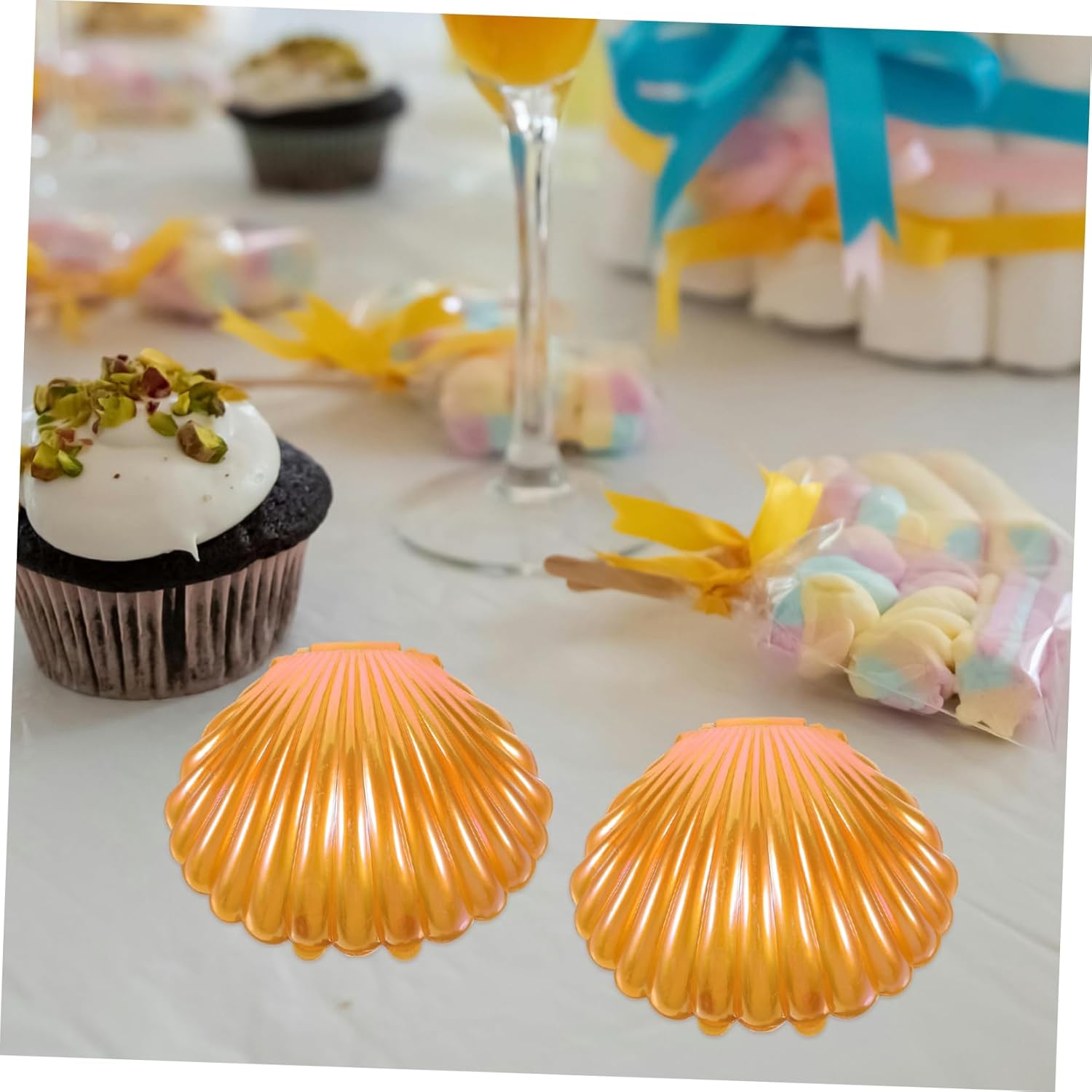 Shell Shape Candy Packaging Containers 10pcs Wedding Favors