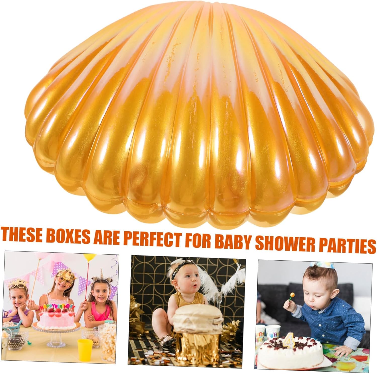 Shell Shape Candy Packaging Containers 10pcs Wedding Favors