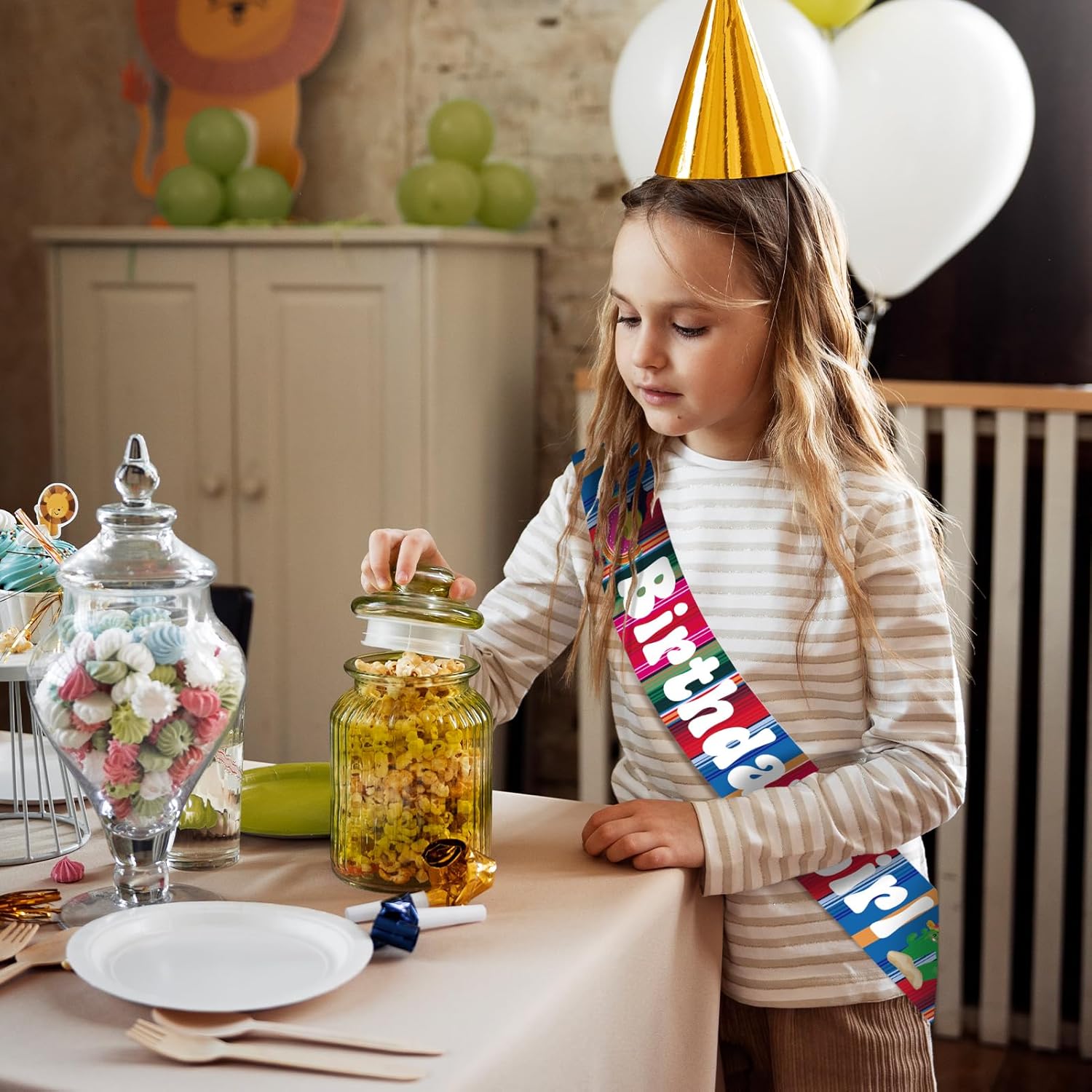 Mexican Birthday Girl Sash for Women - Fiesta Decor