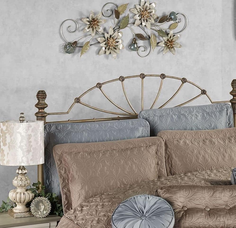 Touch of Class Serene Blooms Wall Art - Metal