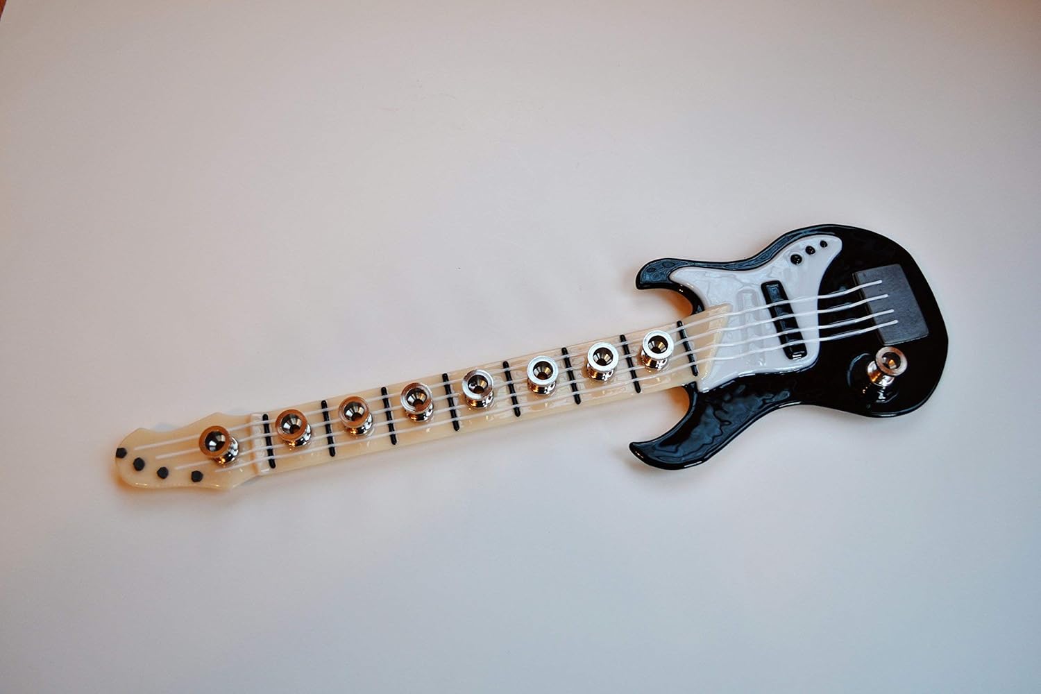 Bass Guitar Glass Menorah by YafitGlass 1