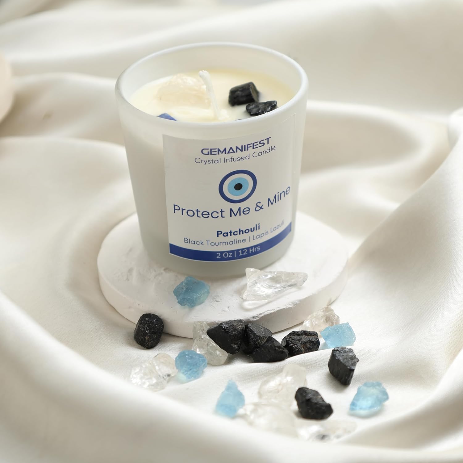Protection Candle for Manifestation and Healing