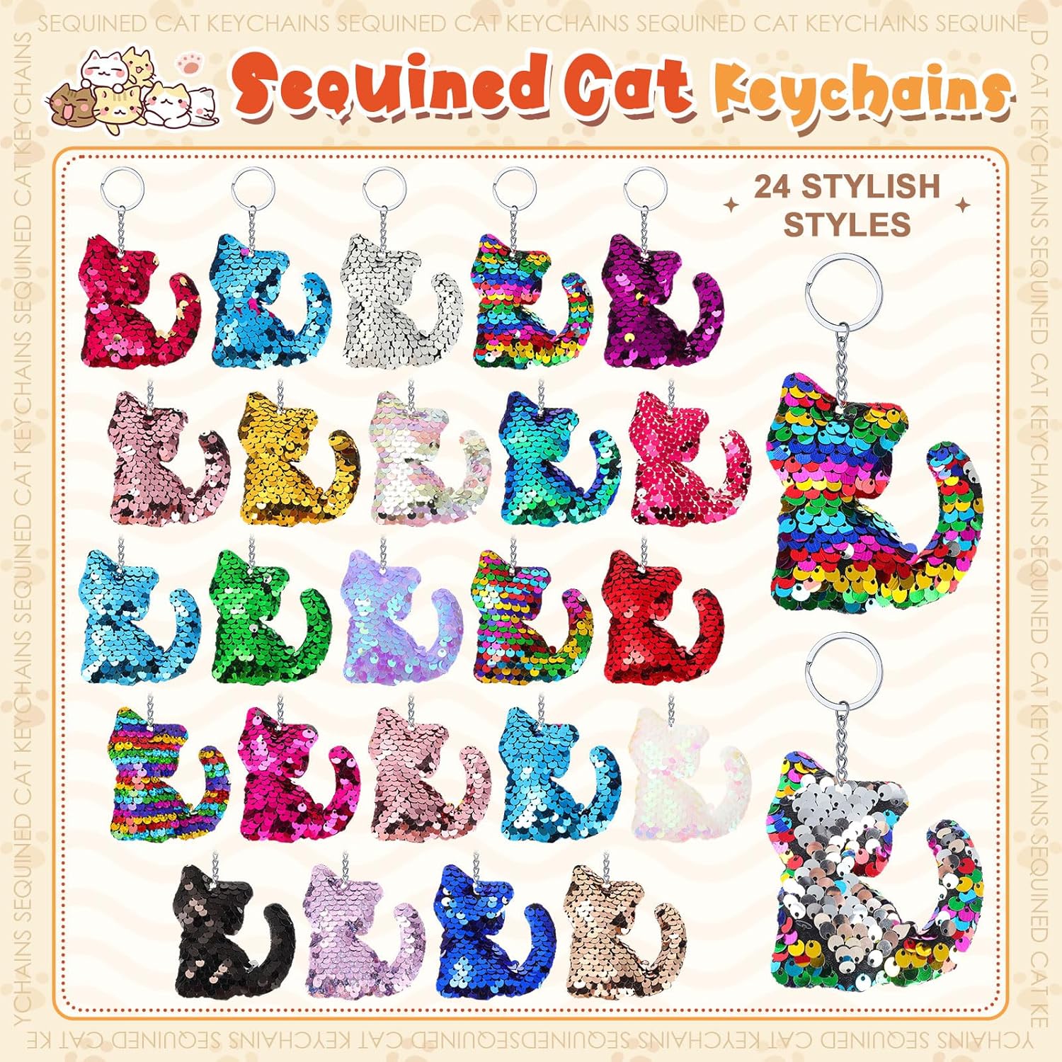 98 Pcs Cat Party Favors Birthday Supplies Decorations