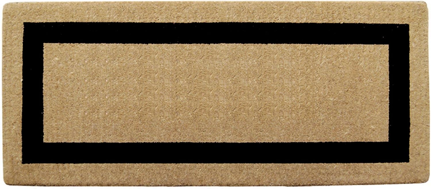 Heavy Duty Coco 24 x 57 Mat Black Single Picture Frame