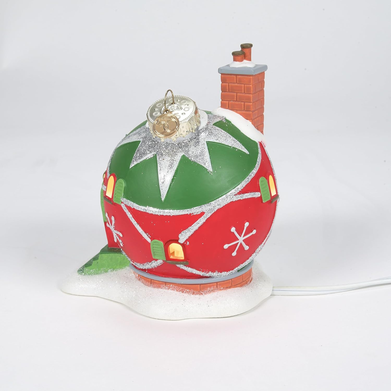 Department 56 North Pole Village Nornys Ornament House Light Building