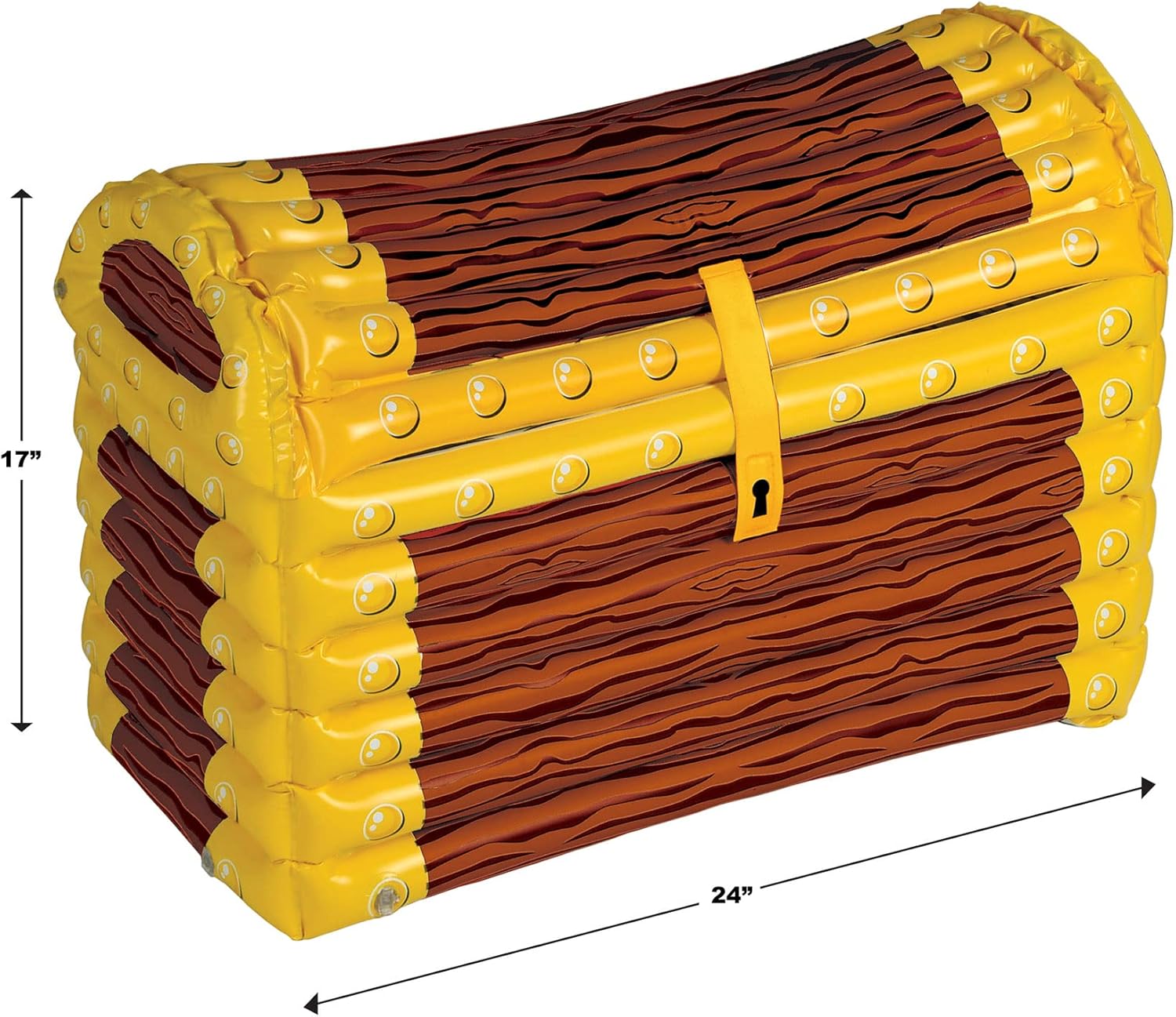 Beistle 3-Pack Inflatable Treasure Chest Coolers