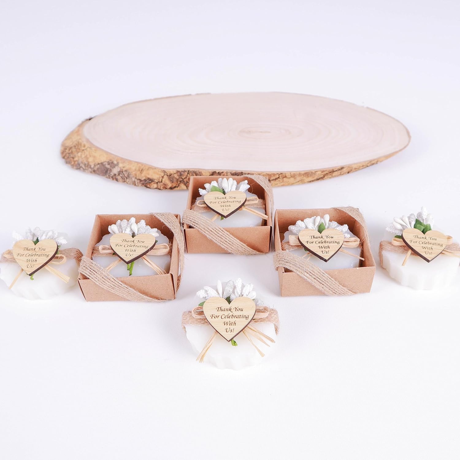 HTF Pack of 10 Handmade Scented Vegan Mini Soap