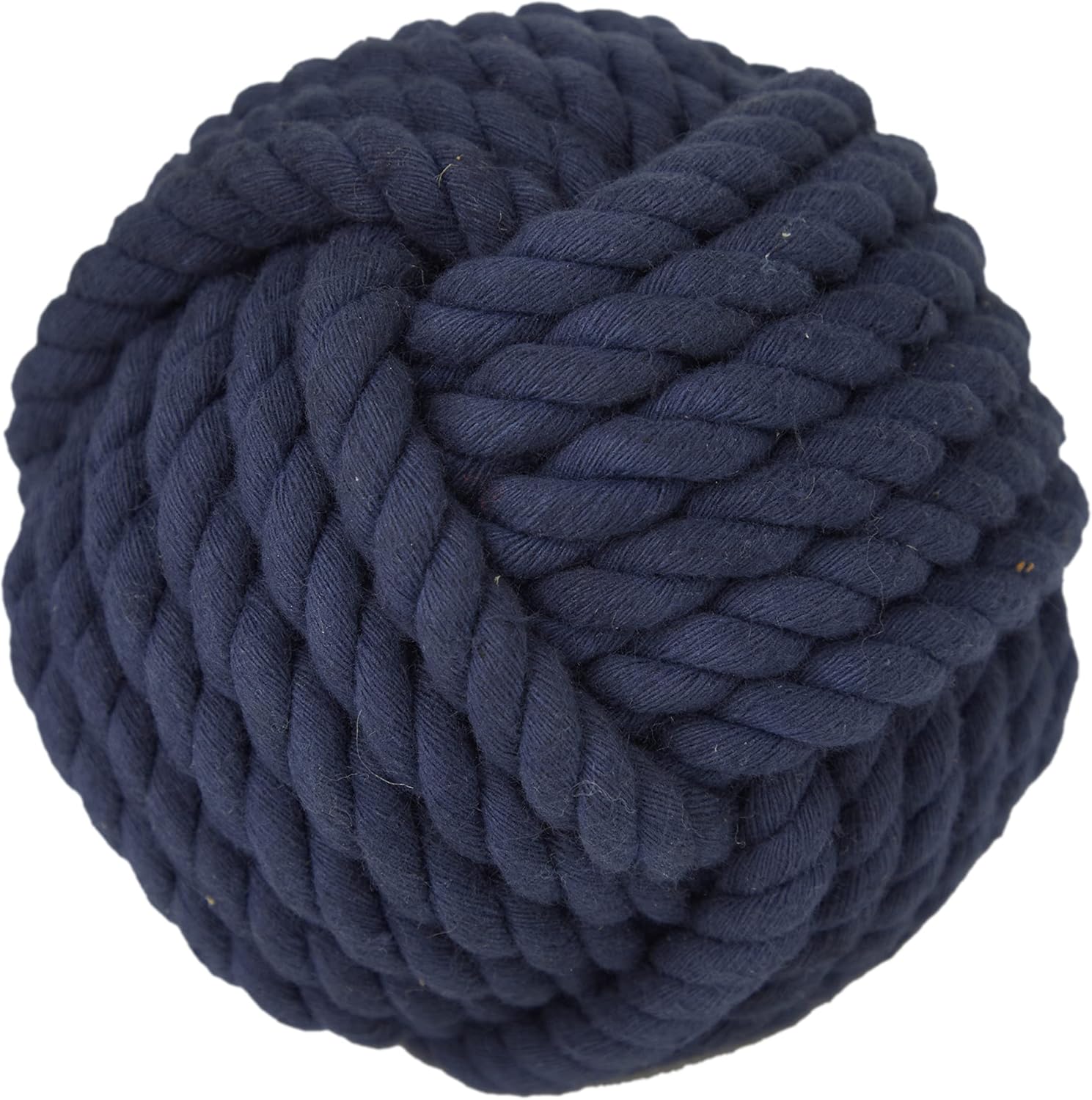 Deco 79 Jute Rope Decorative Orbs Set of 4 Blue