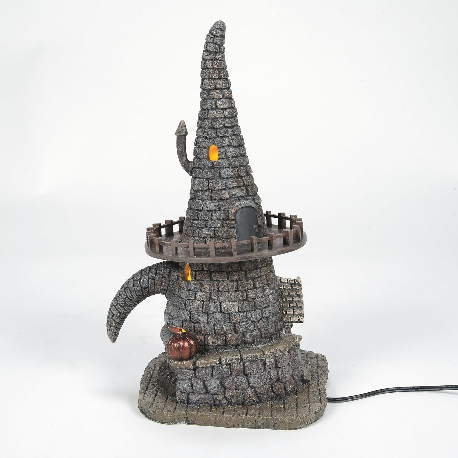 Department 56 Nightmare Before Christmas Witch Tower Light Building