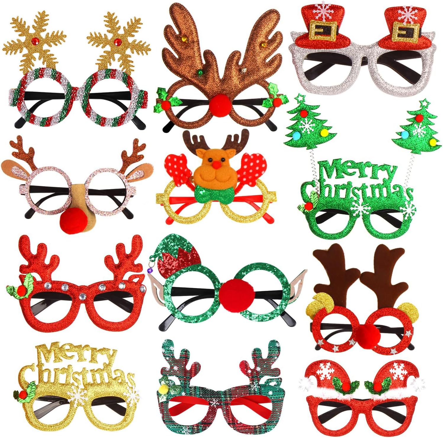 CCINEE Christmas Party Glasses Frames