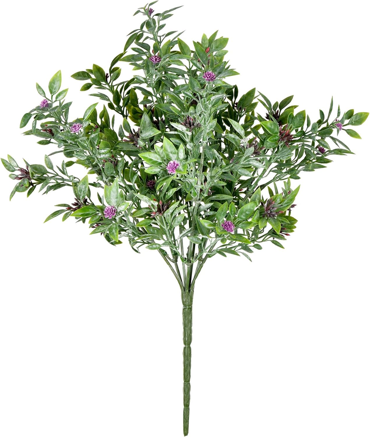 Vickerman Artificial Purple Wildflower Bush 135 Inch 2 Pack