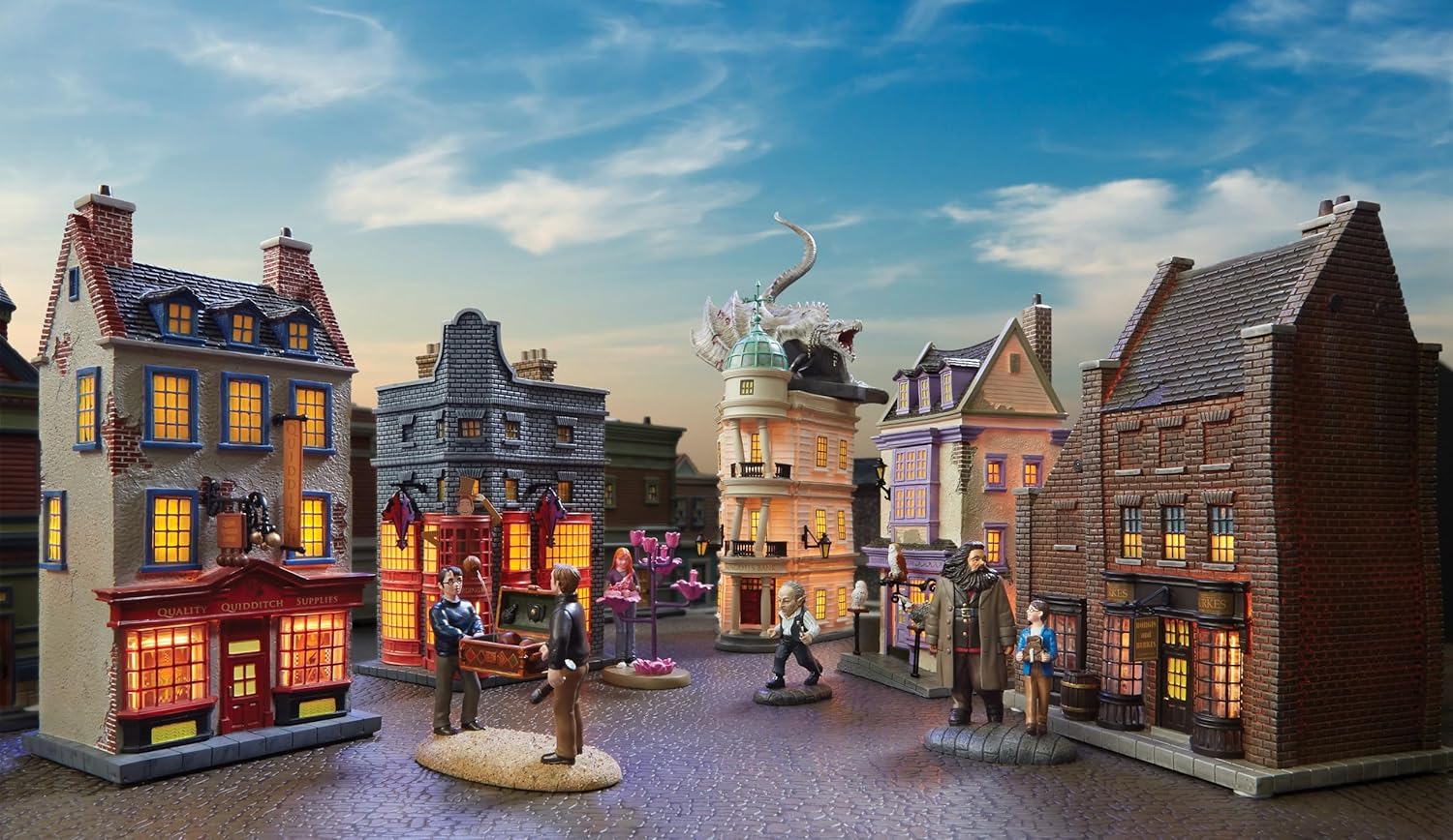Department 56 Harry Potter Gringotts Bank Lit Building 1016 Inch