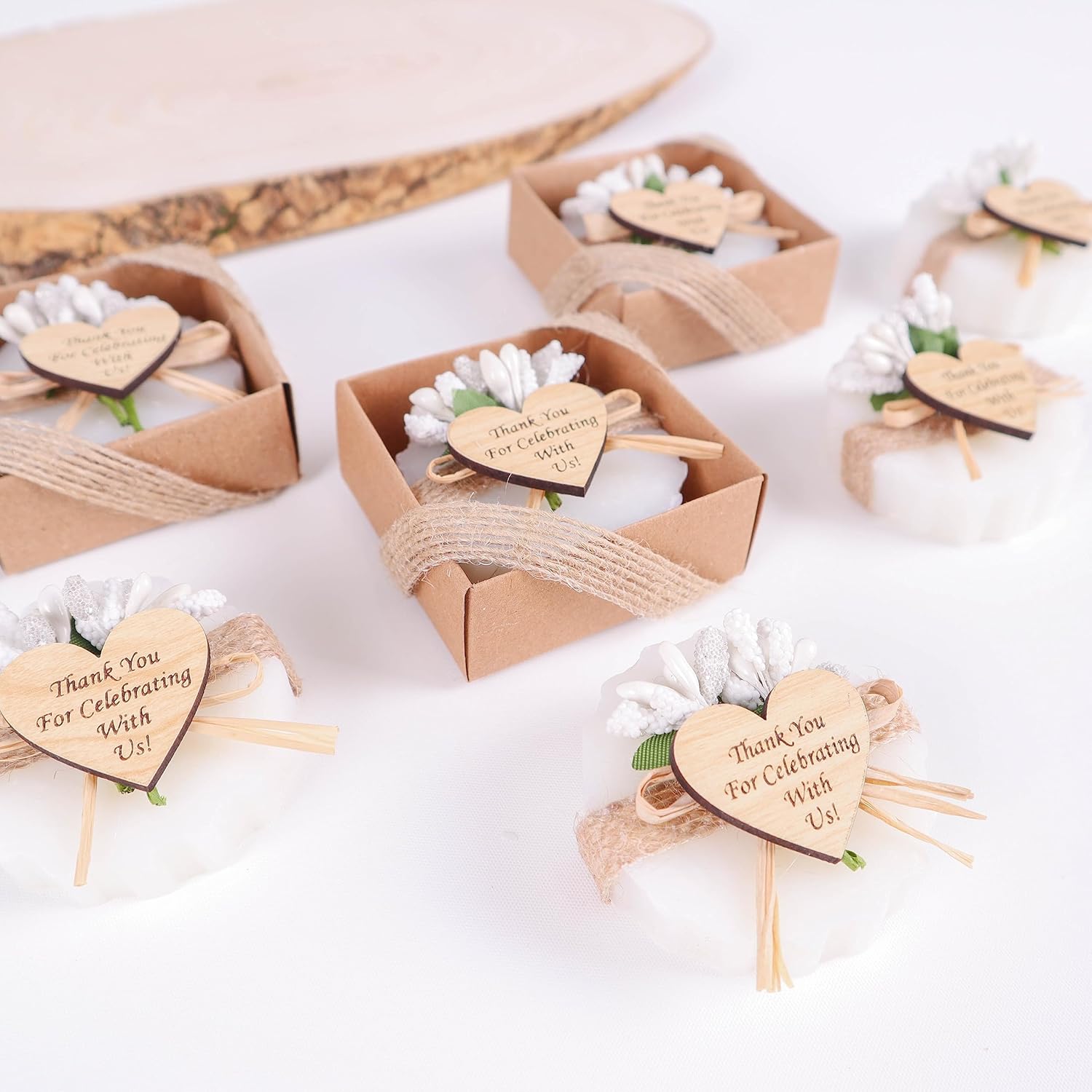 HTF Pack of 10 Handmade Scented Vegan Mini Soap