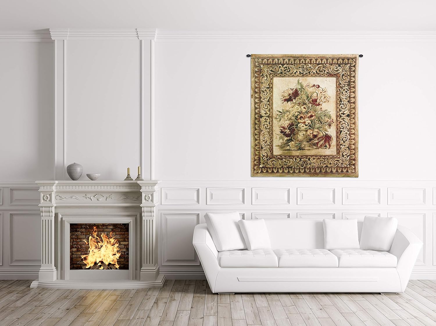 Porto Sienna Woven Wall Art Decorative Urn