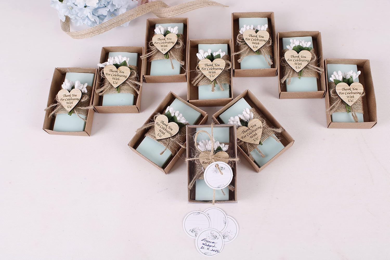 HTF Pack of 10 Wedding Gifts with Ocean Scent
