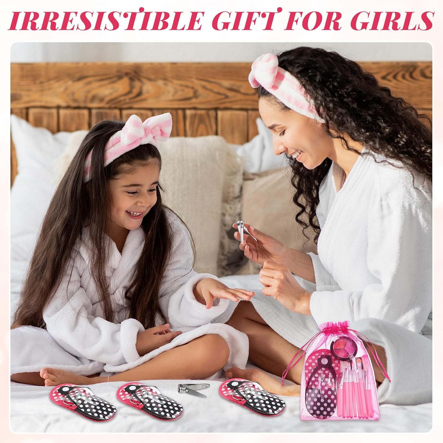 12 Sets Kids Spa Party Kit for Girls Makeup and Manicure Supplies