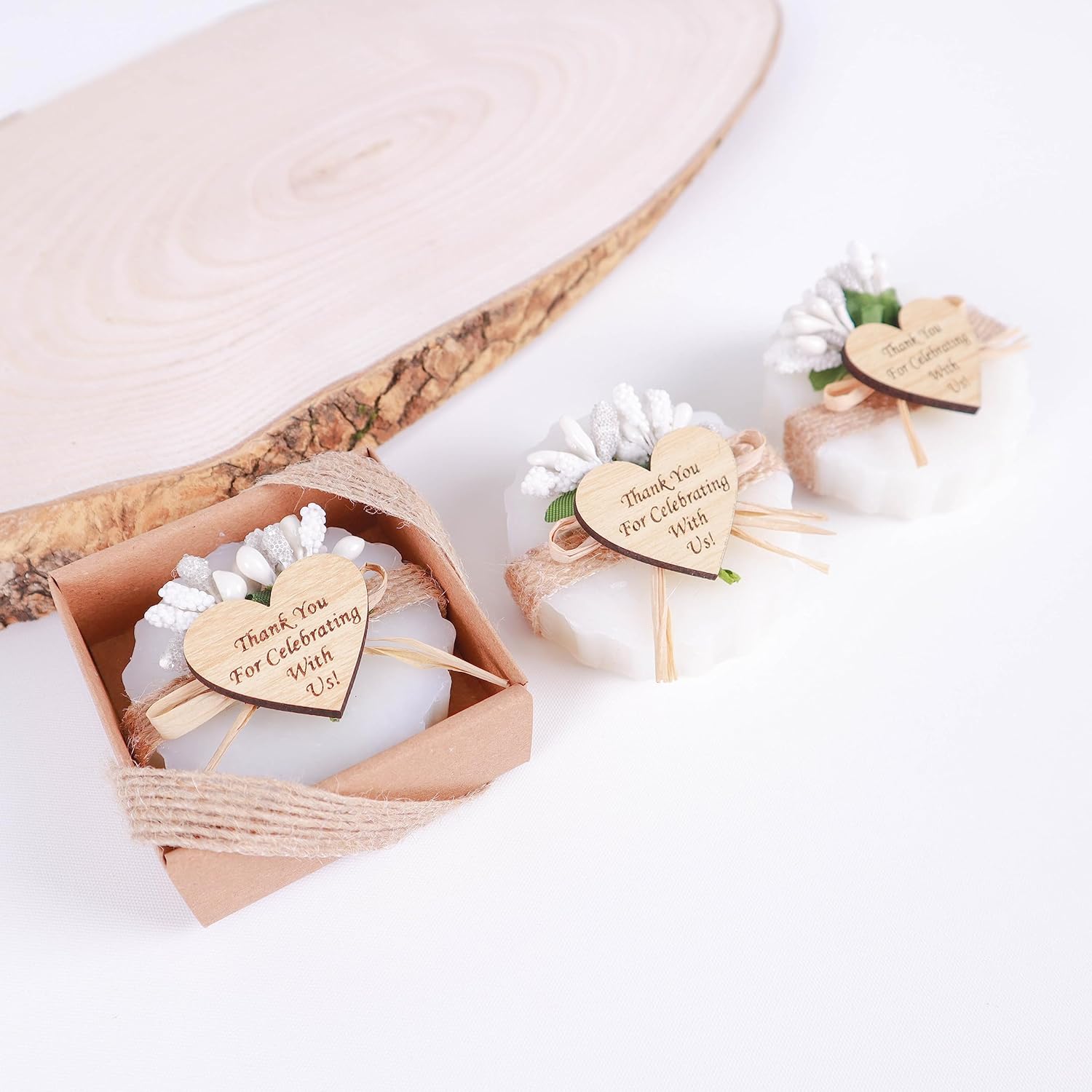 HTF Pack of 10 Handmade Scented Vegan Mini Soap