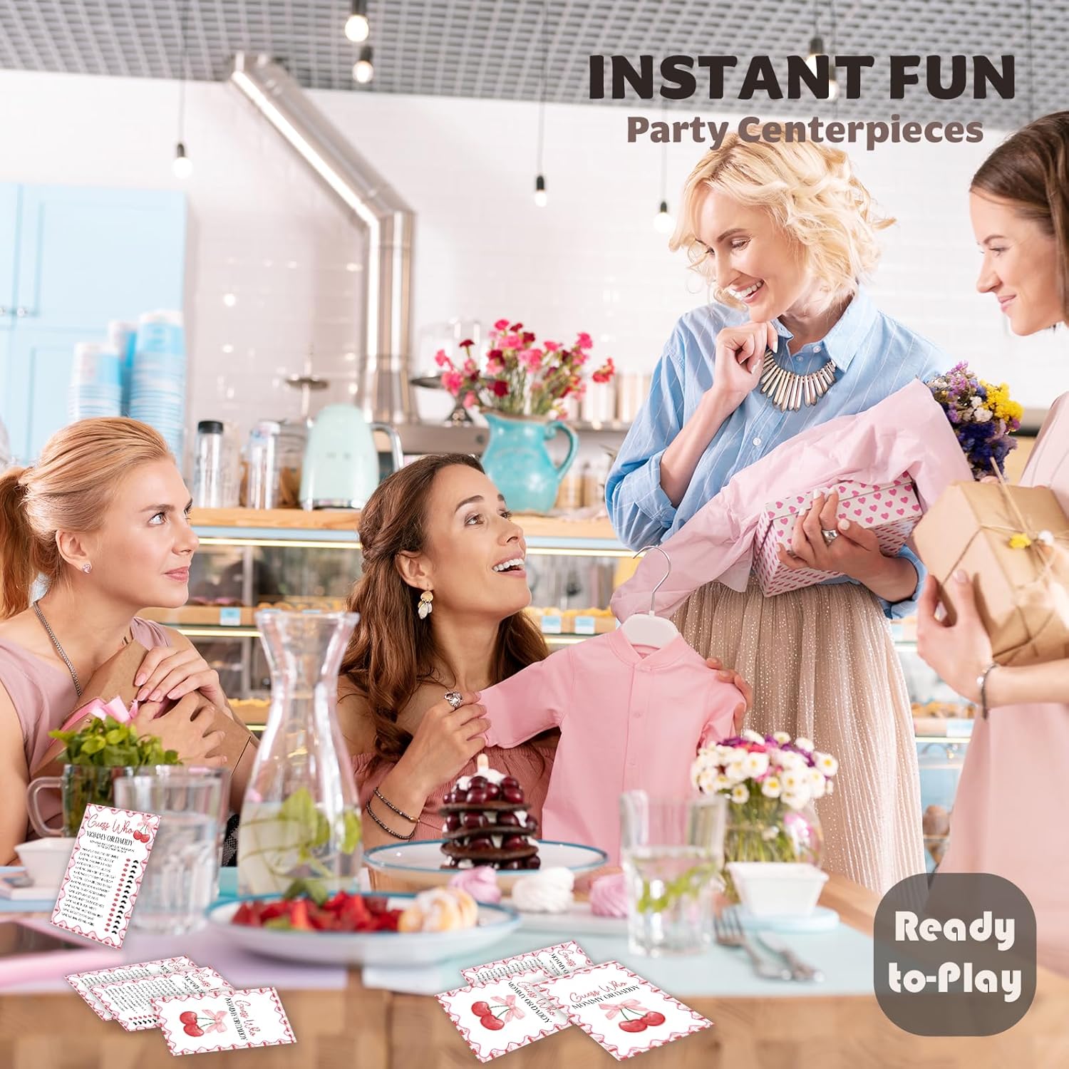 Hilarious Baby Shower Games Who Mommy or Daddy 25pcs