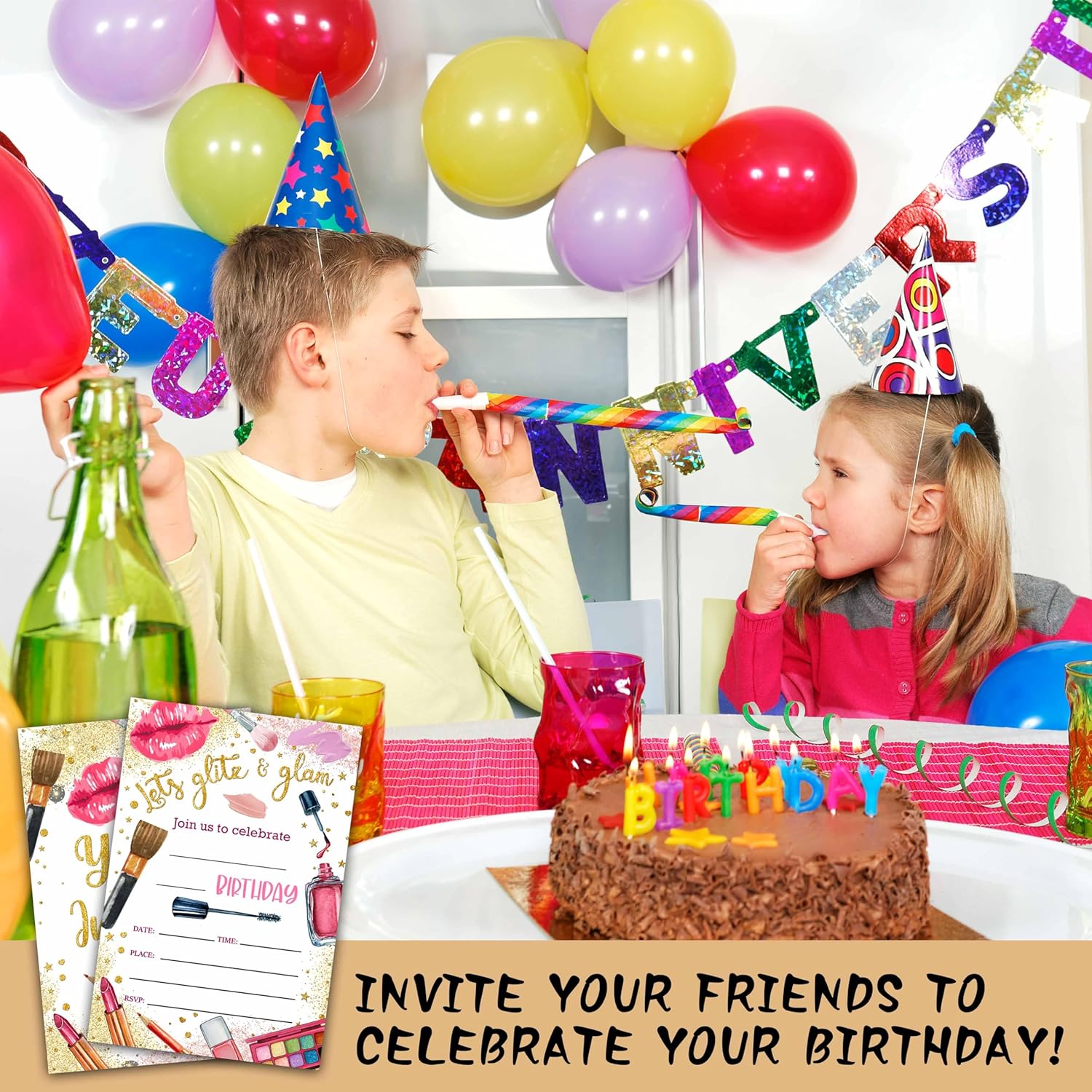 Valucise Spa Makeup Birthday Invitations For Girls