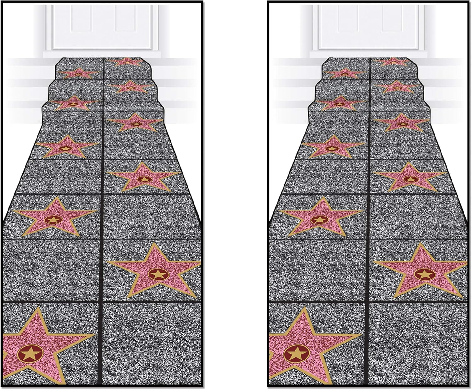 Beistle VIP Star Aisle Runners for Awards Night Decor