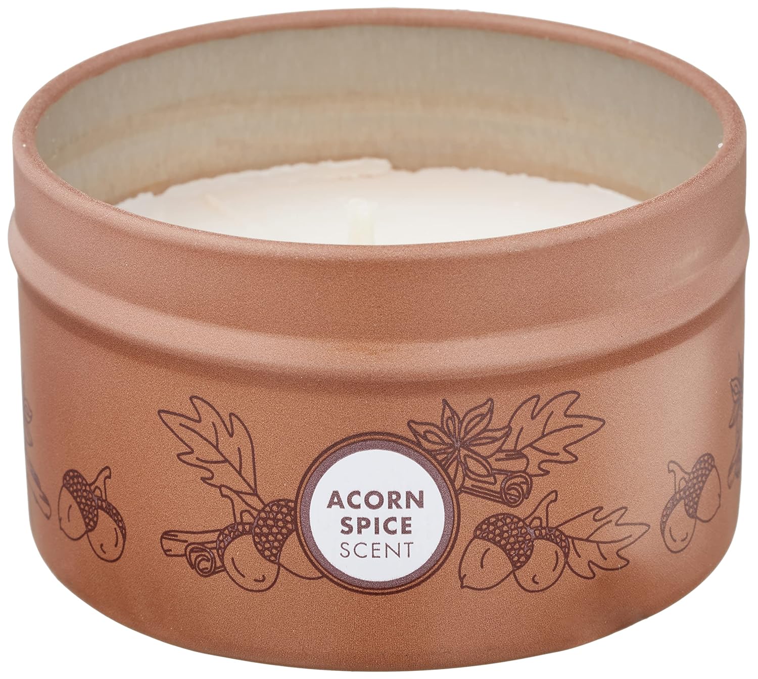 Mrs Meyers Acorn Spice Candle Travel Tin